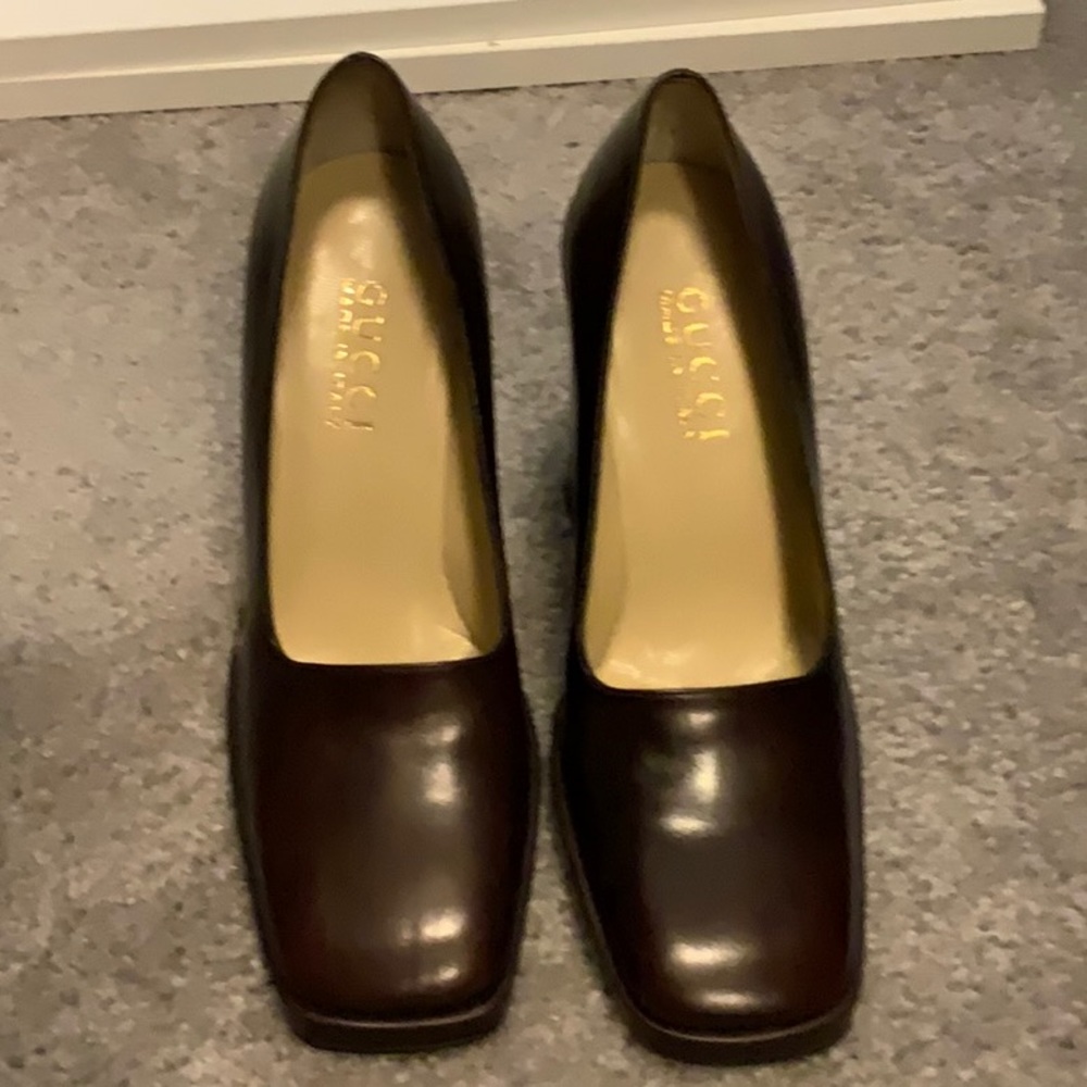 Gucci high-heeled shoes